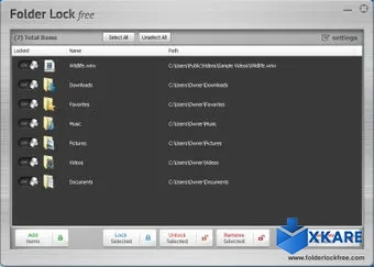 Folder Password Lock
