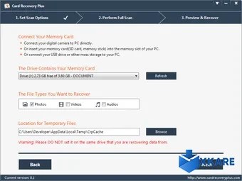 Card Recovery Plus