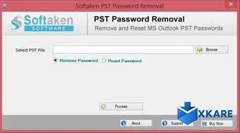 Outlook PST Password Removal