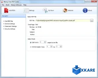 Weeny Free PDF Cutter