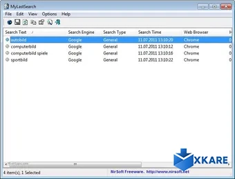 MyLastSearch