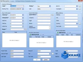 Hotel Management System - Full Board Version