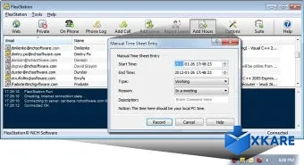 FlexiStation Employee Time Tracking