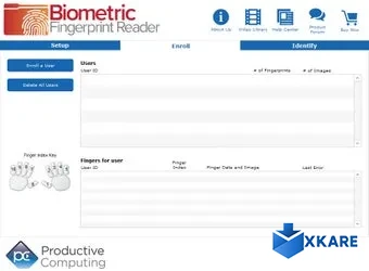 Biometric Fingerprint Reader