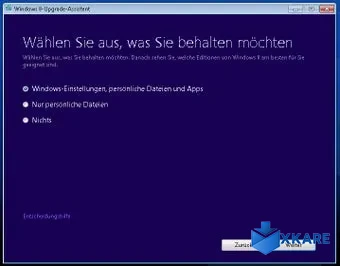 Windows 8 Upgrade-Assistent