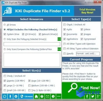 XiXi Duplicate File FInder