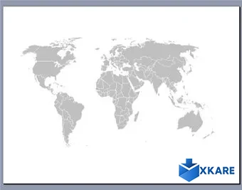 Free Editable Worldmap for Powerpoint