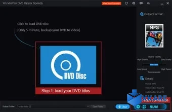 WonderFox Free DVD Ripper Speedy