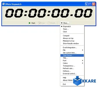 XNote Stopwatch