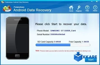 Potatoshare Android Data Recovery