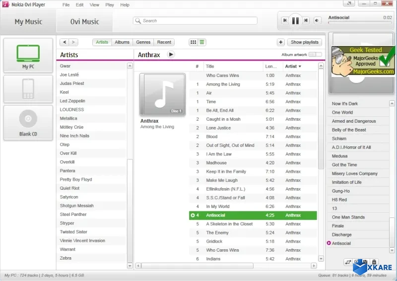 Nokia Ovi Player