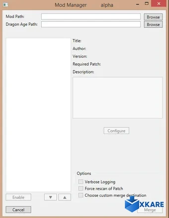 Mod Manager for Dragon Age: Inquisition (DAI)