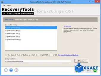RecoveryTools OST to PST Converter
