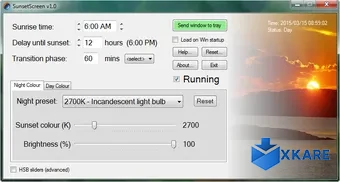 SunsetScreen