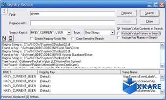 Registry Replace