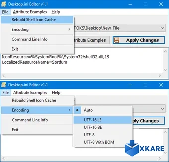 Desktop.ini Editor