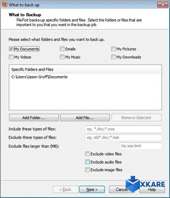 FileFort File Backup Software