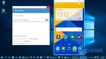 Vysor Android Control on PC