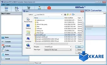 KDETools PST to MBOX Converter