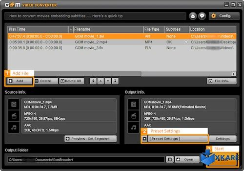 GOM Encoder 32-bit