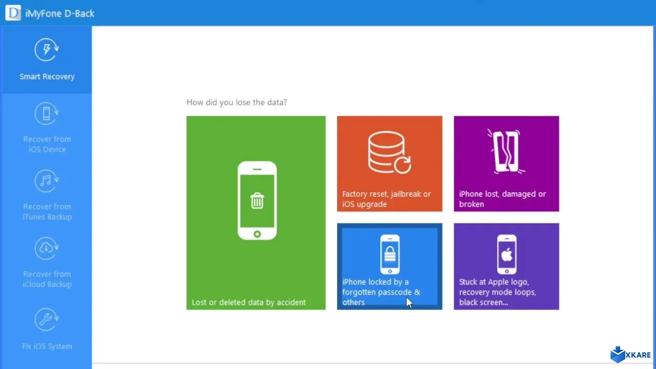 iMyFone iPhone Kik Recovery