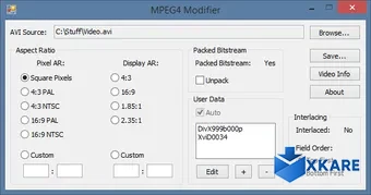 MPEG4 Modifier