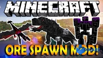 OreSpawn mod for Minecraft