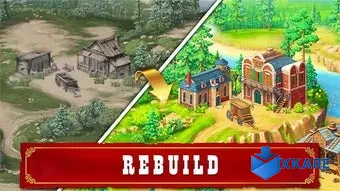 Jewels of the Wild West: Match 3 Puzzle Game