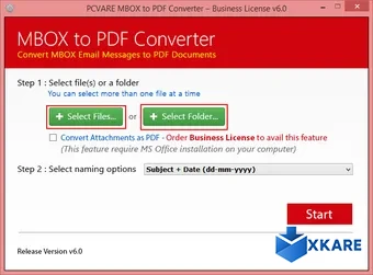 MBOX to PDF Converter