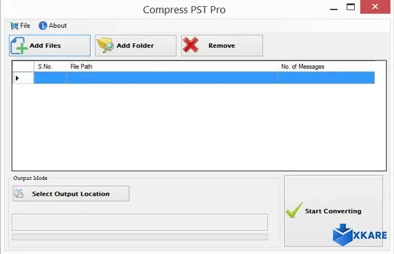 Compress PST Pro