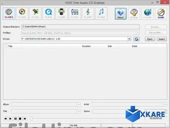 VSDC Free Audio CD Grabber