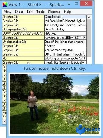 Spartan Lite Clipboard Manager