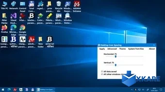 Desktop Icon Spacing