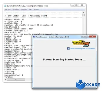 Tweaking System Information