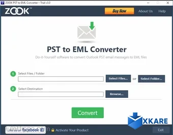 ZOOK PST to EML Converter