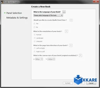 Kindle Comic Creator