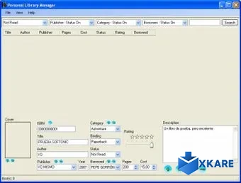 Personal Library Manager