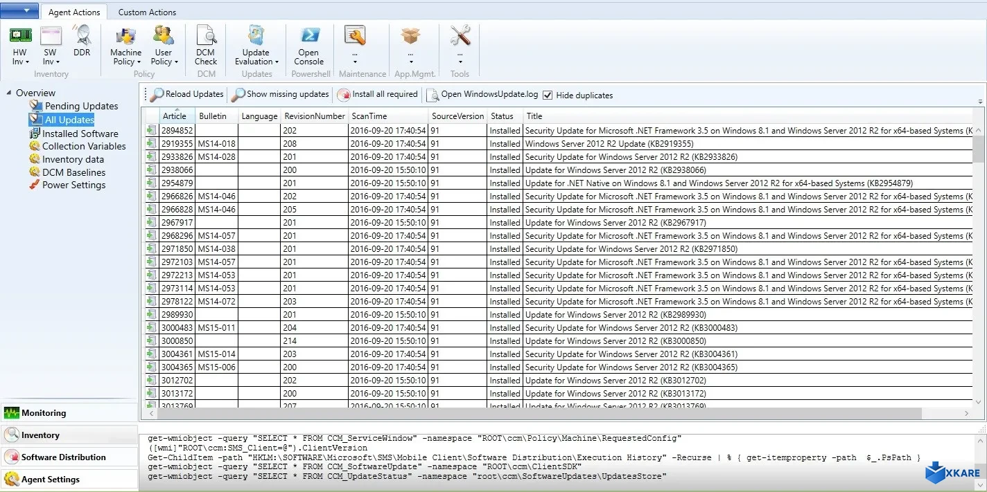 Client Center for ConfigurationManager