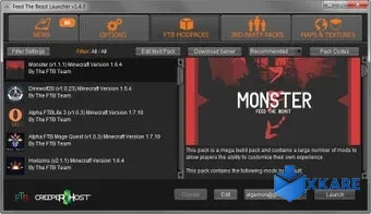 Feed The Beast Launcher: modpacks for Minecraft