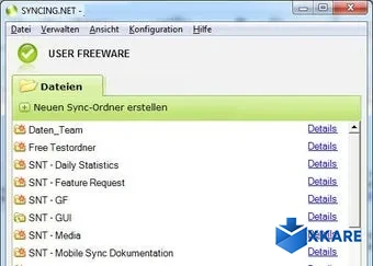 SYNCING.NET Free Edition