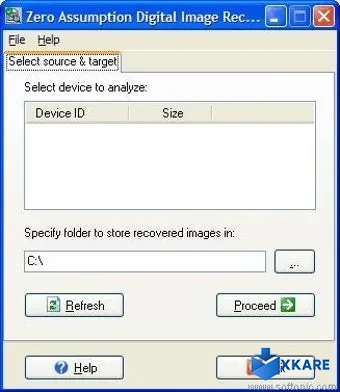 Zero Assumption Digital Image Recovery