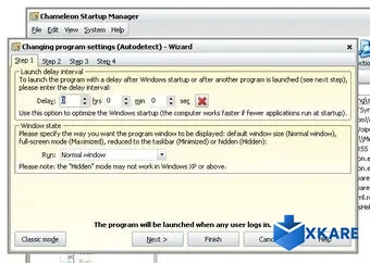 Chameleon Startup Manager