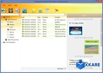 Backuptrans iPhone Kik Transfer