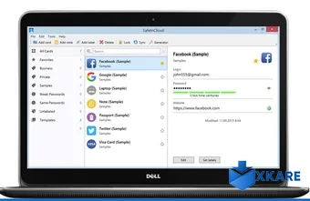 SafeInCloud Password manager