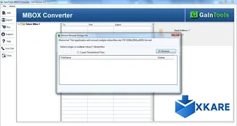 GainTools MBOX to PST Converter