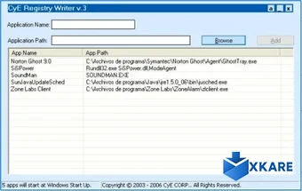 CyE Registry Writer v3