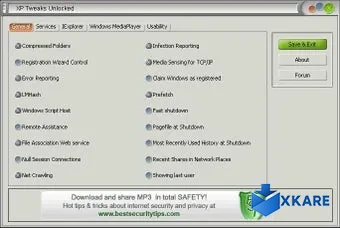 XP Tweaks Unlocked