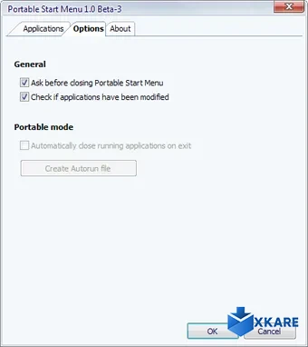 Portable Start Menu