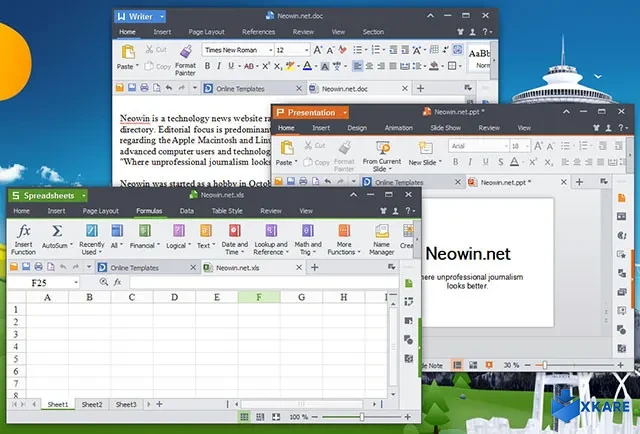 Kingsoft Spreadsheets Free 2013