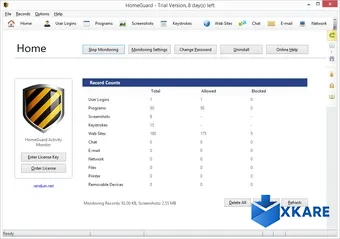 HomeGuard Activity Monitor